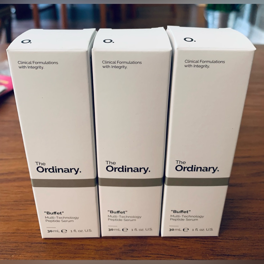 10x THE ORDINARY BUFFET SERUM - 30ML EA.- PEPTIDE SERUM - SKINCARE ANTI-AGING - Picture 5 of 10